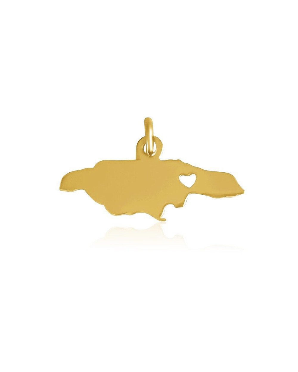 14K Gold Jamaica Charm