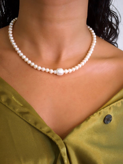 Baroque Pearl Necklace