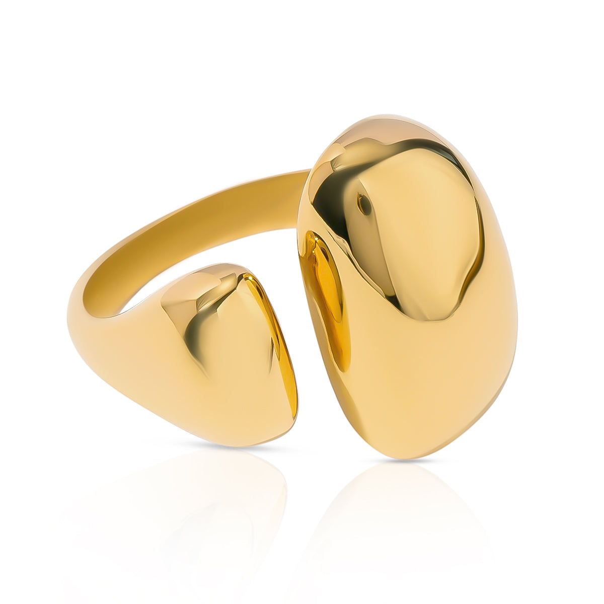 Golden Duo Ring