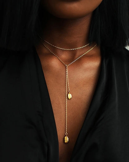 Golden Shell Necklace