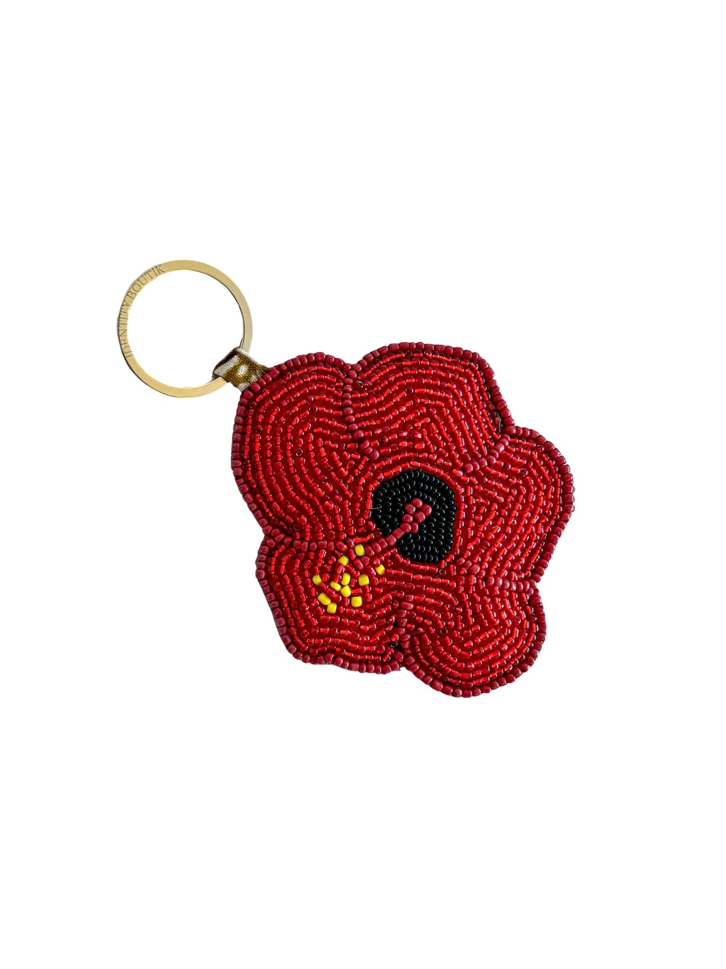 Hibiscus Keychain