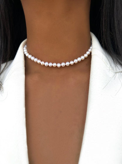 Pearl Charm Collector Necklace