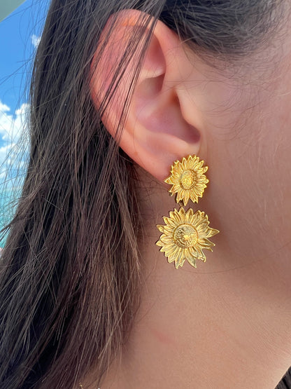 Sunflower Earrings