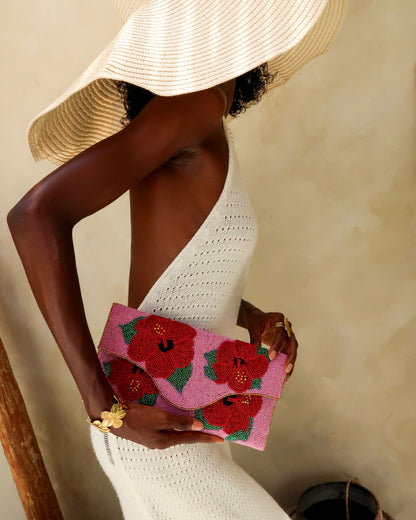 Hibiscus Clutch