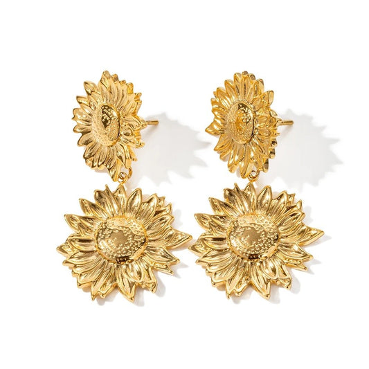 Sunflower Earrings