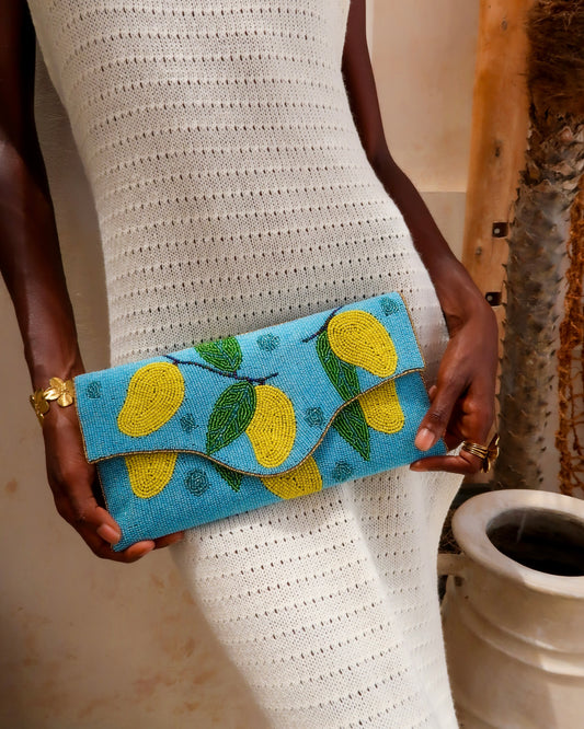 Tropical Mango Clutch