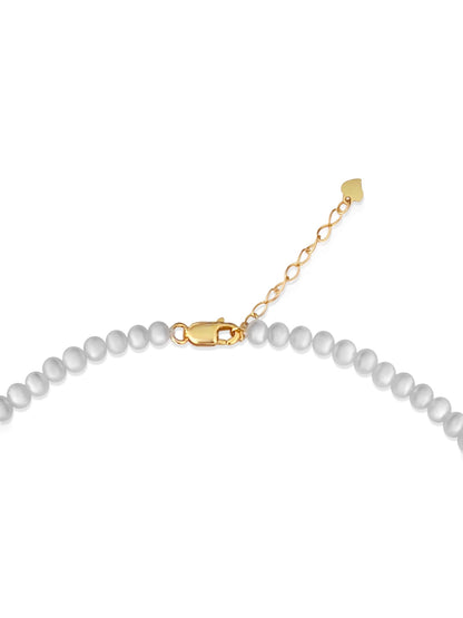 Minimalist Pearl Anklet