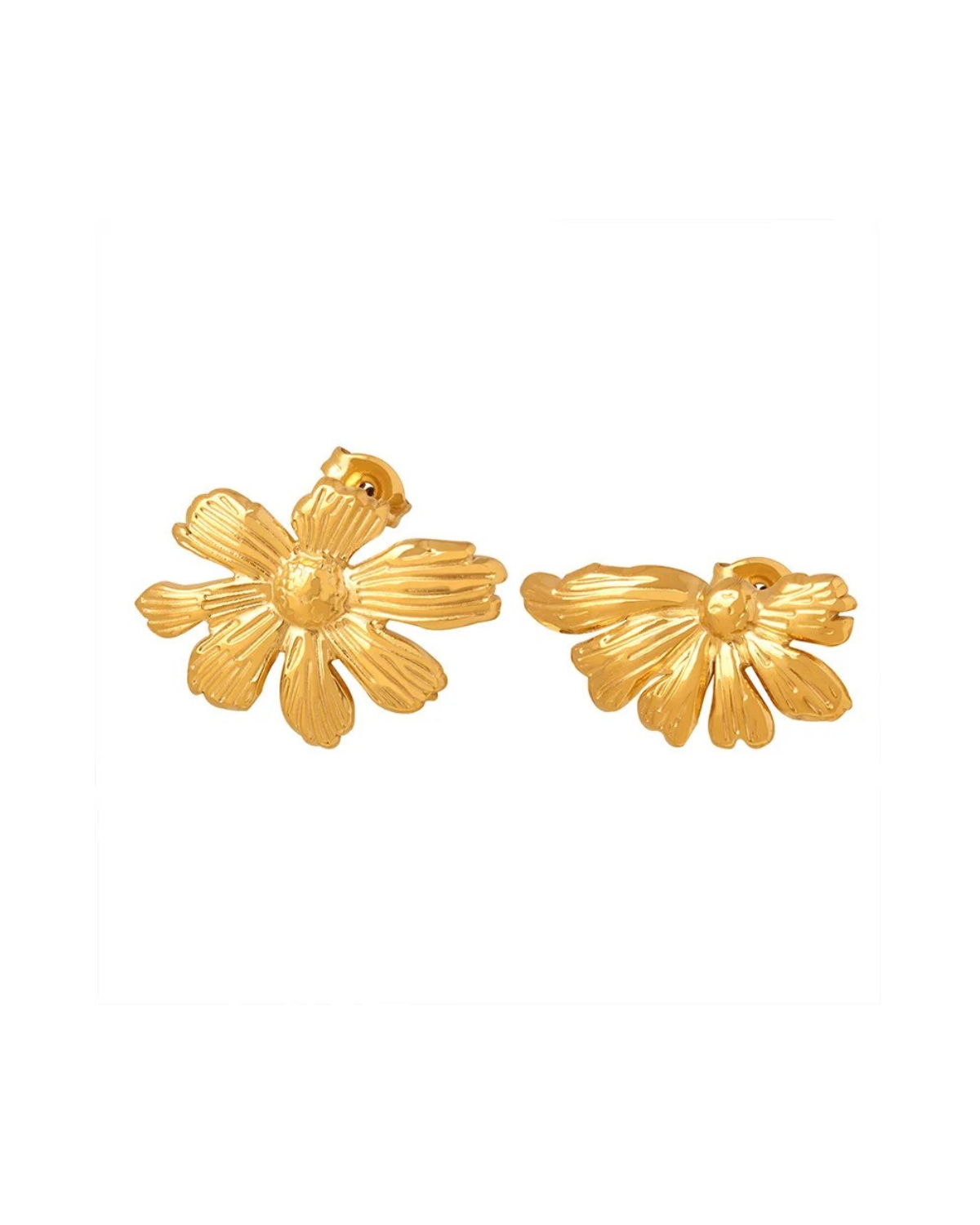 Sunflower Asymmetric Studs