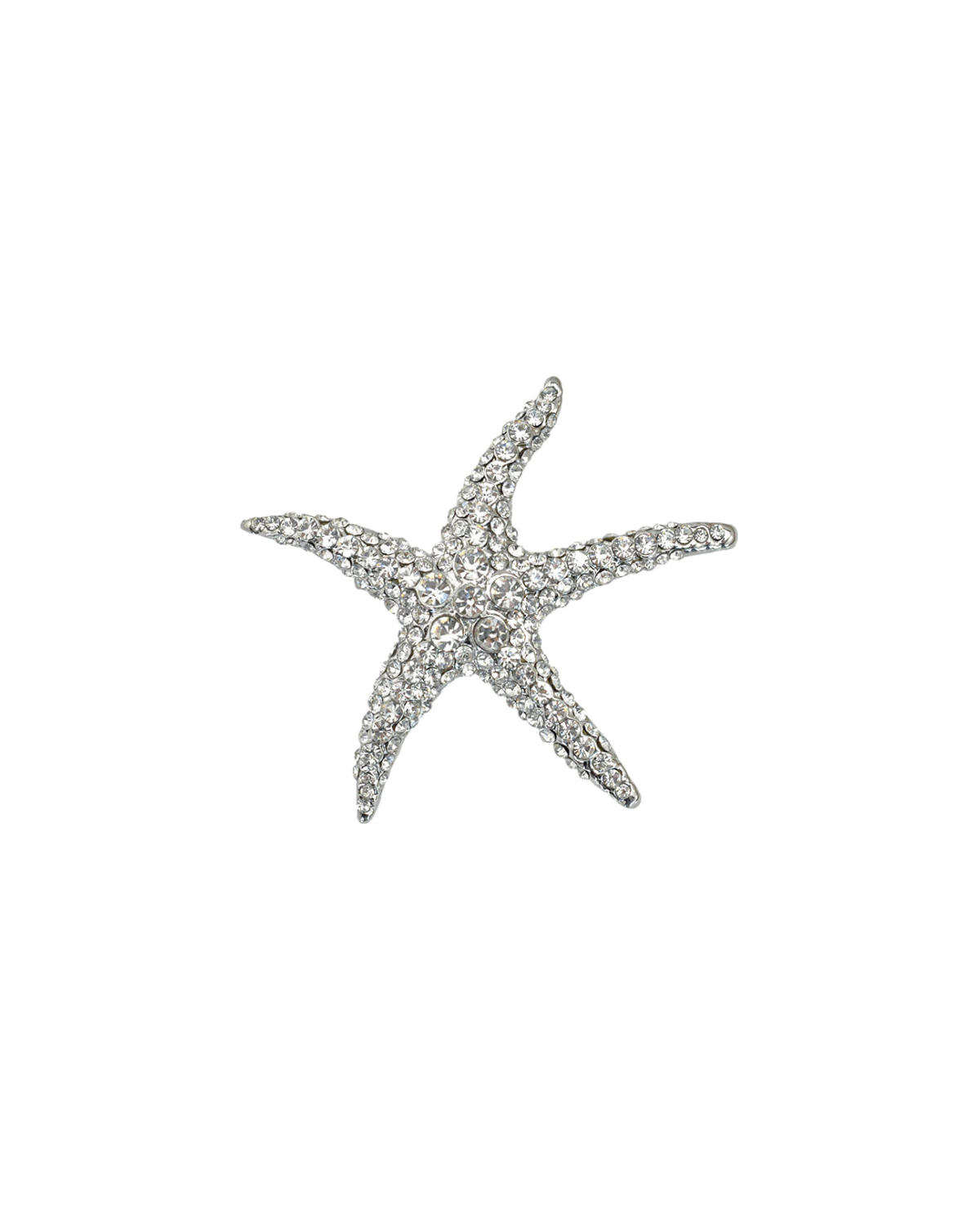 Sparkling Starfish Brooch