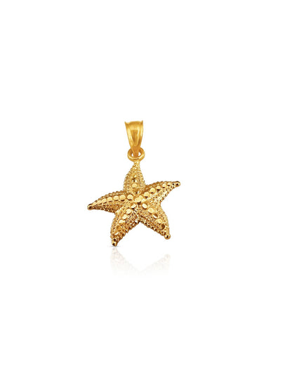 14K Gold Starfish